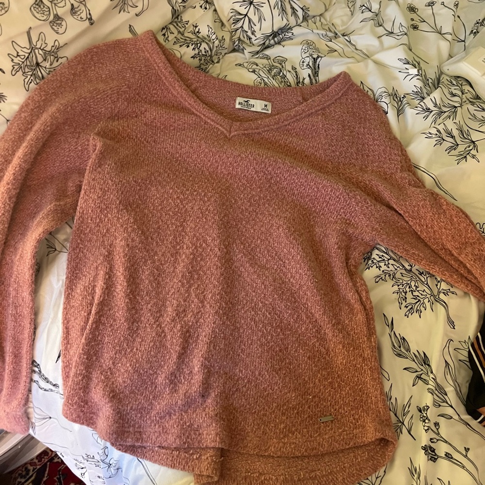 Hollister pink sweater